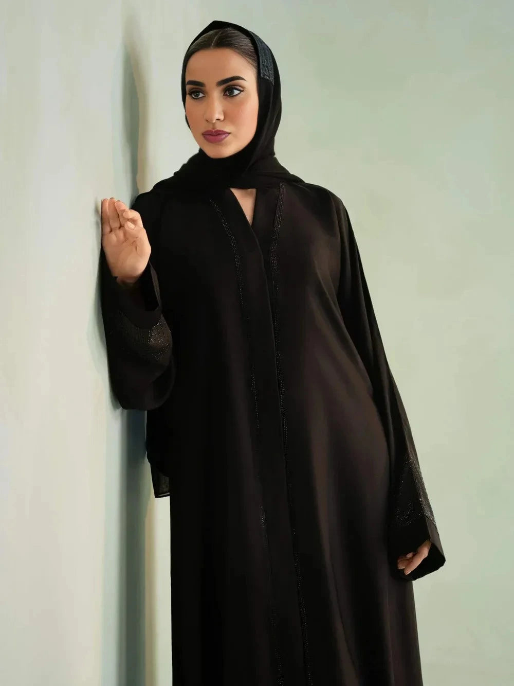 Midnight Grace Abaya