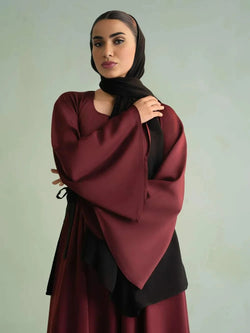 Maroon Modest Flair