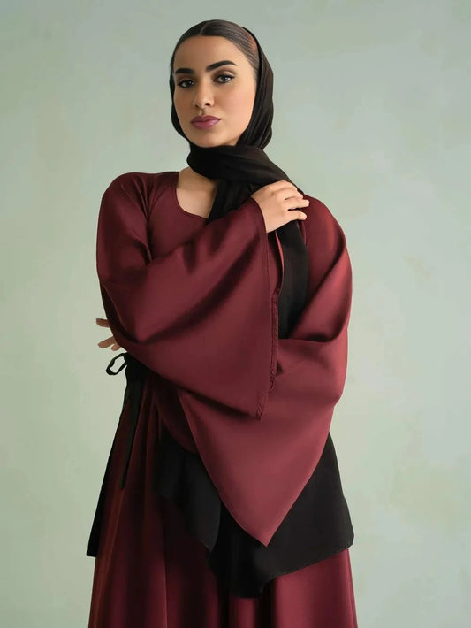 Maroon Modest Flair